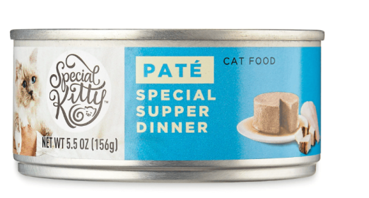 Special Kitty Special Supper Dinner Pate Wet Cat Food, 5.5 oz Can