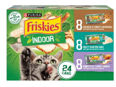 Purina Friskies Variety Pack, Wet Cat Food, 5.5 oz Cans, 24 Pack