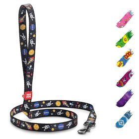 WAUDOG Nylon Dog Leash for Small Dogs and Medium Dogs 4 Ft Strong