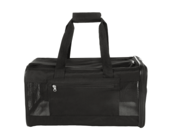 TrustyPup Easy Explorer Medium Guaranteed On-Board Travel Pet Carrier, Black, 16 lb Limit