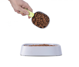 Pet Food Spoon (Option: White gray)
