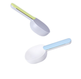 Pet Food Spoon (Option: Blue white)