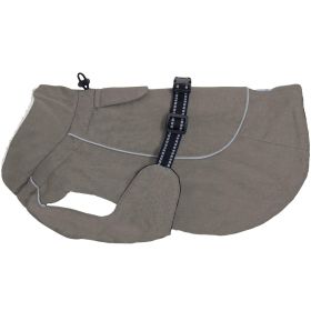 Alpine Tuf Terrain Dog Coat (Color: Dried Sage, size: 3X-Large)