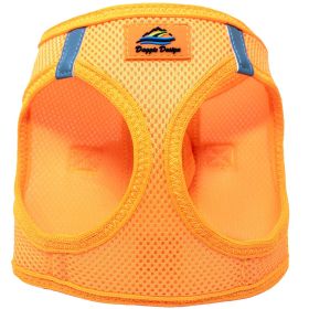 American River Solid Ultra Choke Free Dog Harness (Color: Hunter Orange, size: XL)